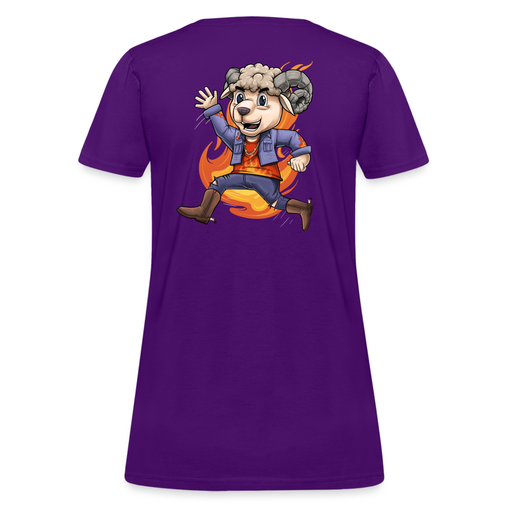 Women's Aries New Design T-Shirt - purple