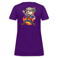 Thumbnail for Women's Aries New Design T-Shirt - purple