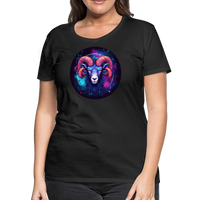 Thumbnail for Women’s Magic Aries Premium T-Shirt - black