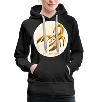 Thumbnail for Women’s Mosaic Scorpio Premium Hoodie - black