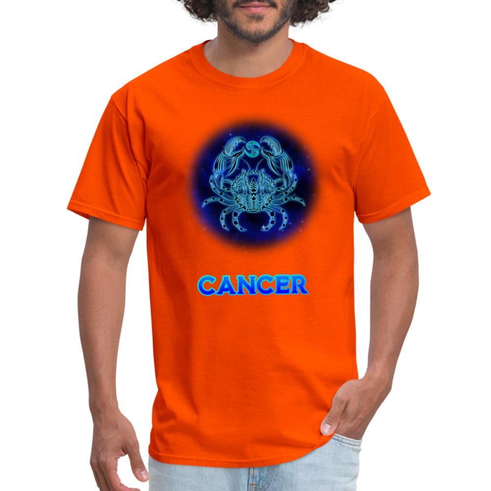 Men's Stellar Cancer Classic T-Shirt - orange