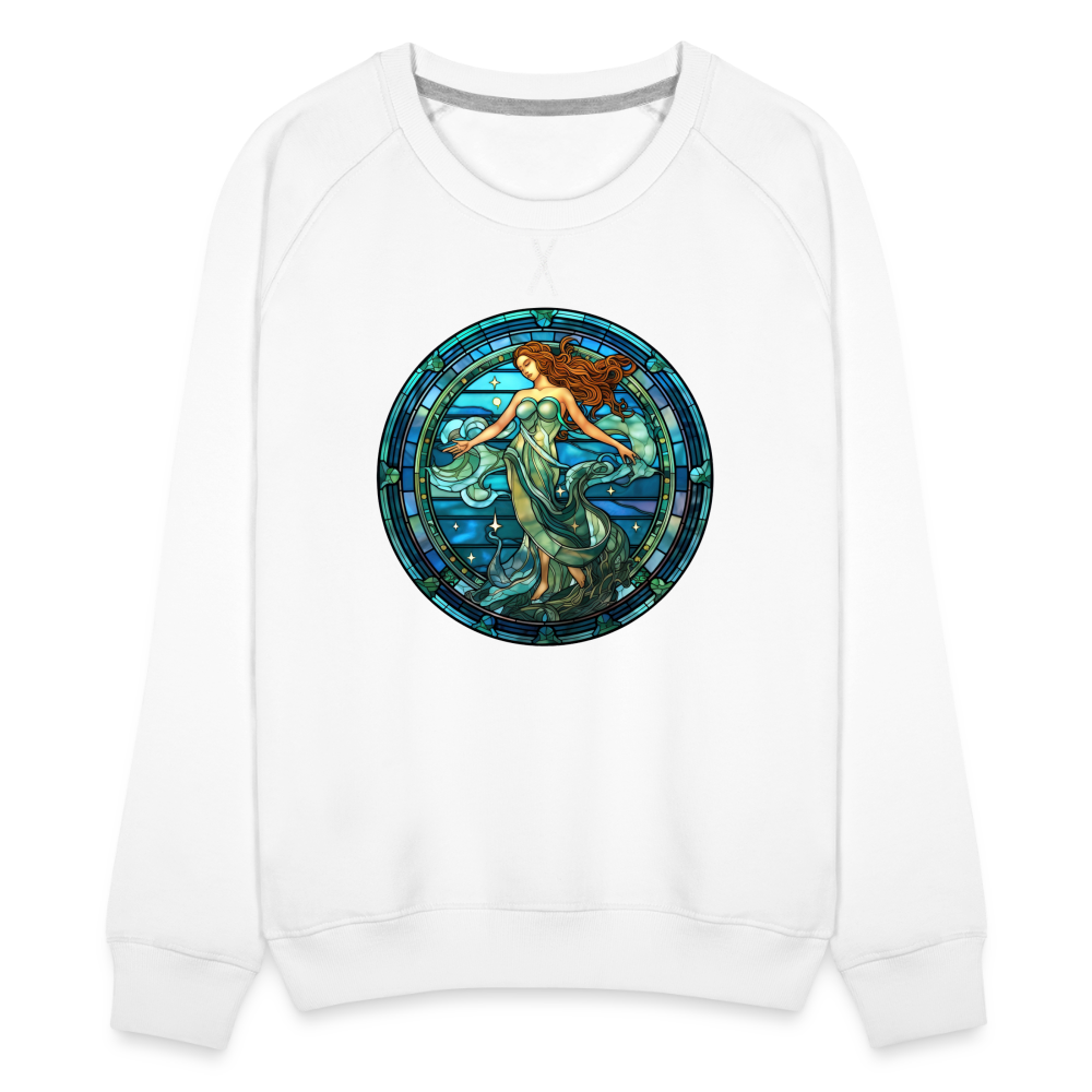 Women’s Mosaic Aquarius Premium Sweatshirt - white