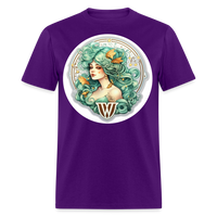 Thumbnail for Men's Symbol Virgo Classic T-Shirt - purple