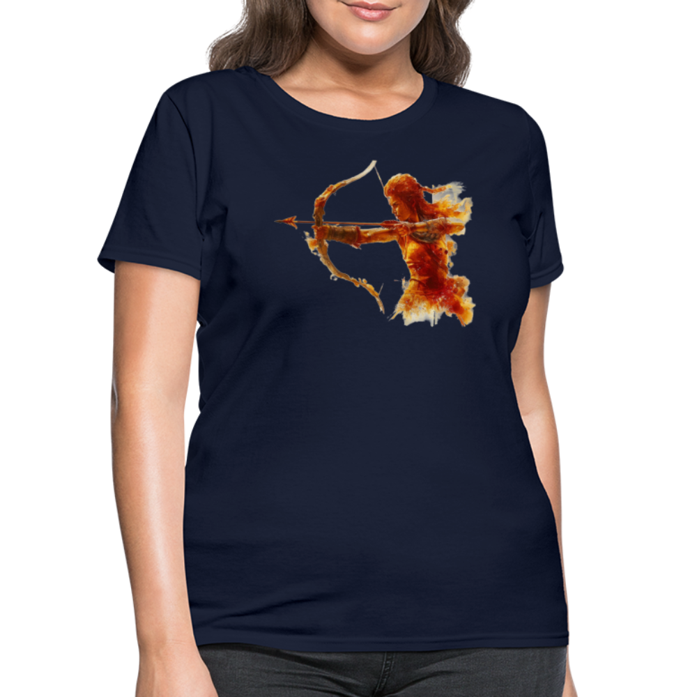 Women's Mythical Sagittarius T-Shirt - navy