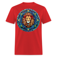 Thumbnail for Men's Mosaic Leo Classic T-Shirt - red