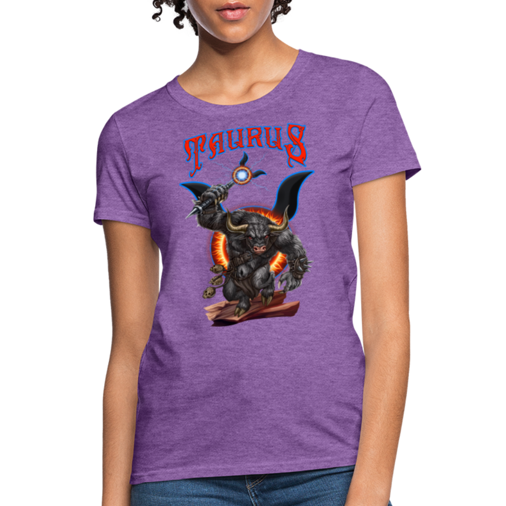 Women's Astral Taurus T-Shirt - purple heather