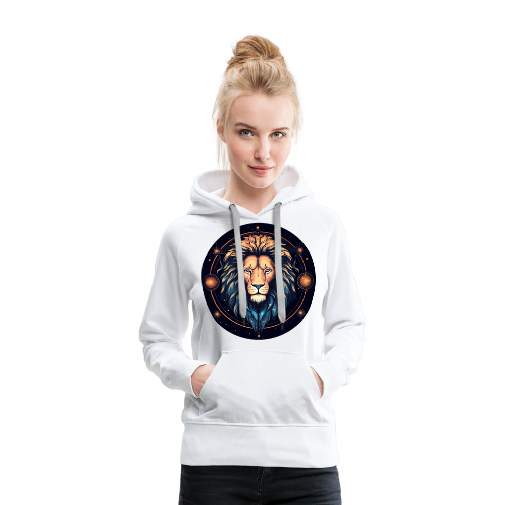 Women’s Magic Leo Premium Hoodie - white