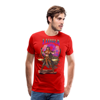 Thumbnail for Men's Astral Libra Premium T-Shirt - red