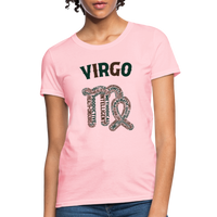 Thumbnail for Women's Power Words Virgo T-Shirt - pink