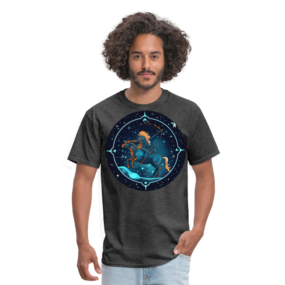 Men's Magic Sagittarius Classic T-Shirt - heather black