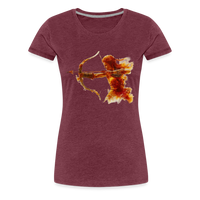 Thumbnail for Women’s Mythical Sagittarius Premium T-Shirt - heather burgundy