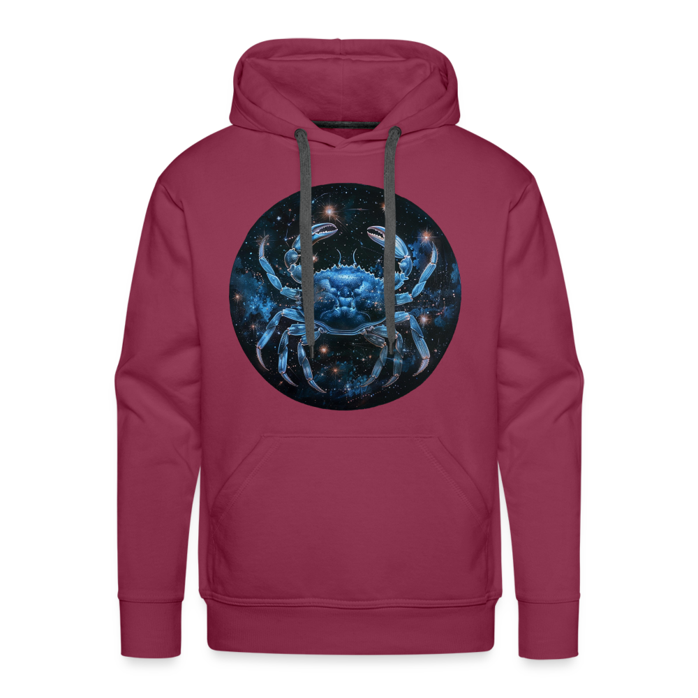 Men’s Mythical Cancer Premium Hoodie - burgundy