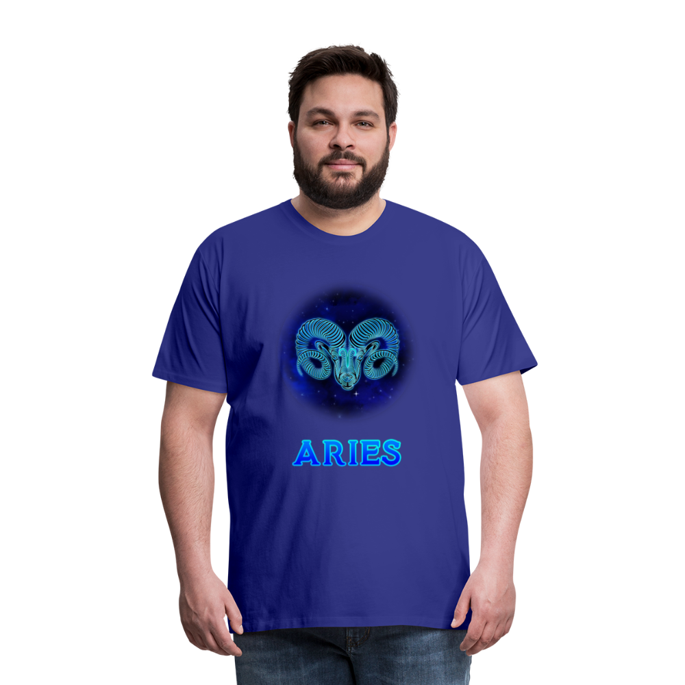 Men's Aries Premium T-Shirt - royal blue