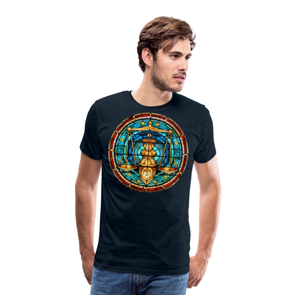 Men's Mosaic Libra Premium T-Shirt - deep navy