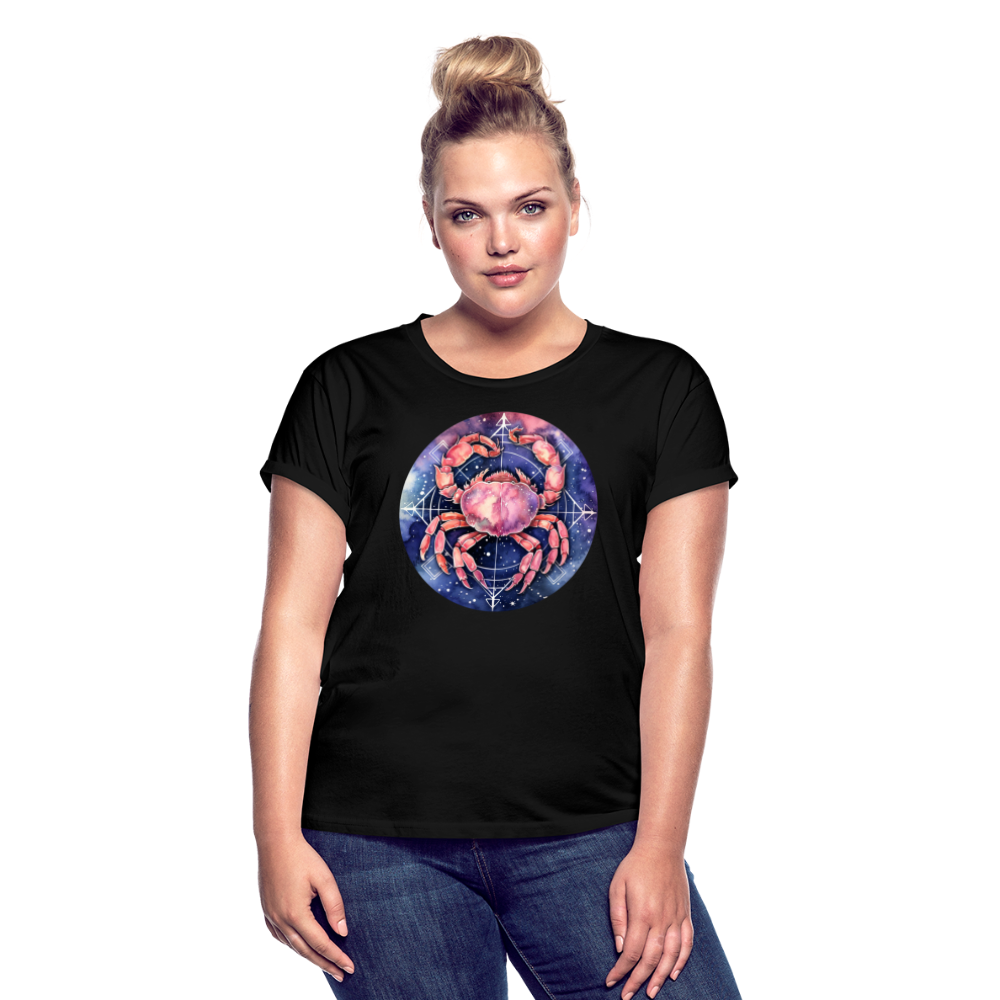 Women's Mythical Cancer Relaxed Fit T-Shirt - black