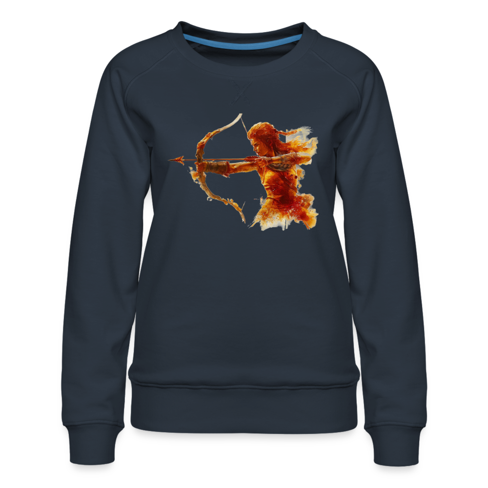 Women’s Mythical Sagittarius Premium Sweatshirt - navy