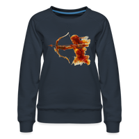 Thumbnail for Women’s Mythical Sagittarius Premium Sweatshirt - navy