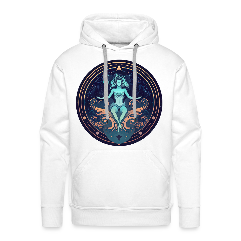 Men’s Mystic Aquarius Premium Hoodie - white