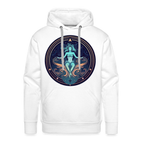 Thumbnail for Men’s Mystic Aquarius Premium Hoodie - white