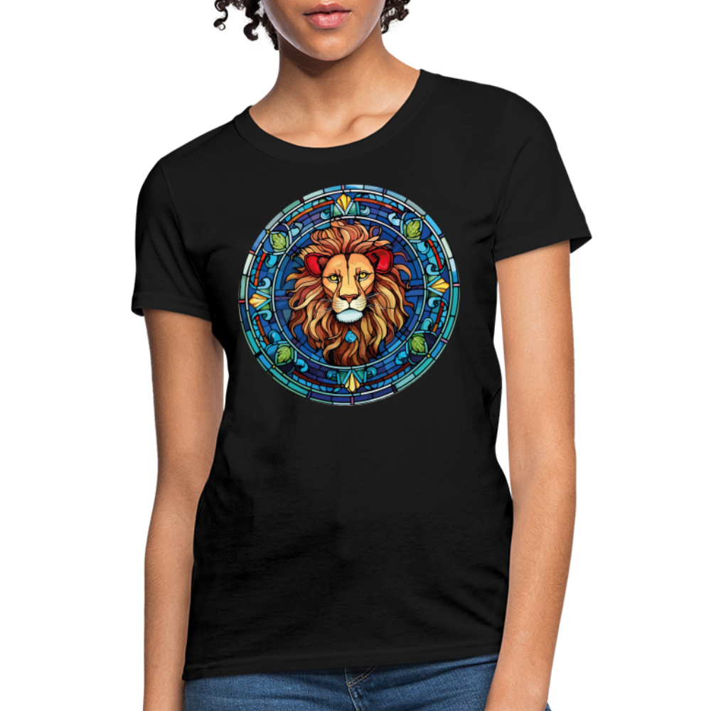 Women's Mosaic Leo T-Shirt - black