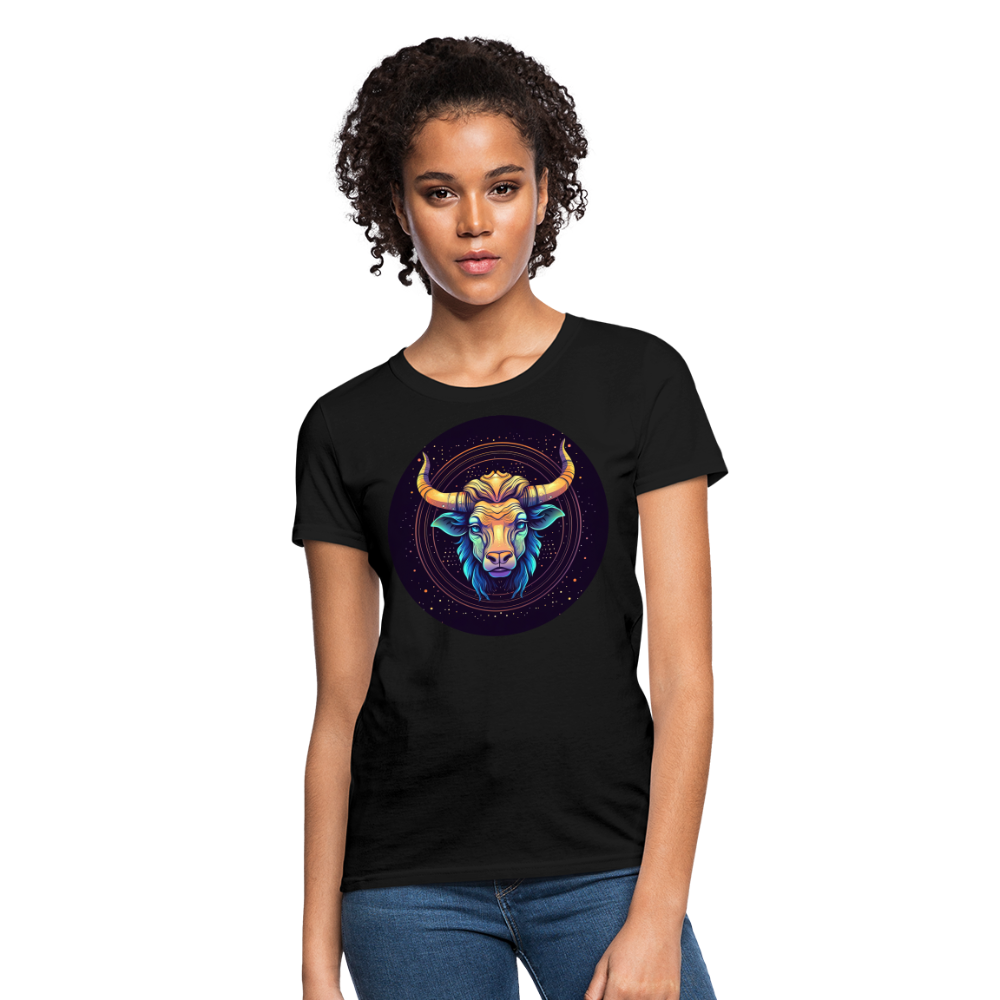 Women's Magic Taurus T-Shirt - black