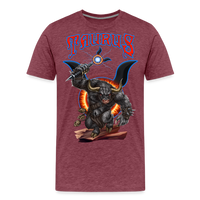 Thumbnail for Men's Astral Taurus Premium T-Shirt - heather burgundy