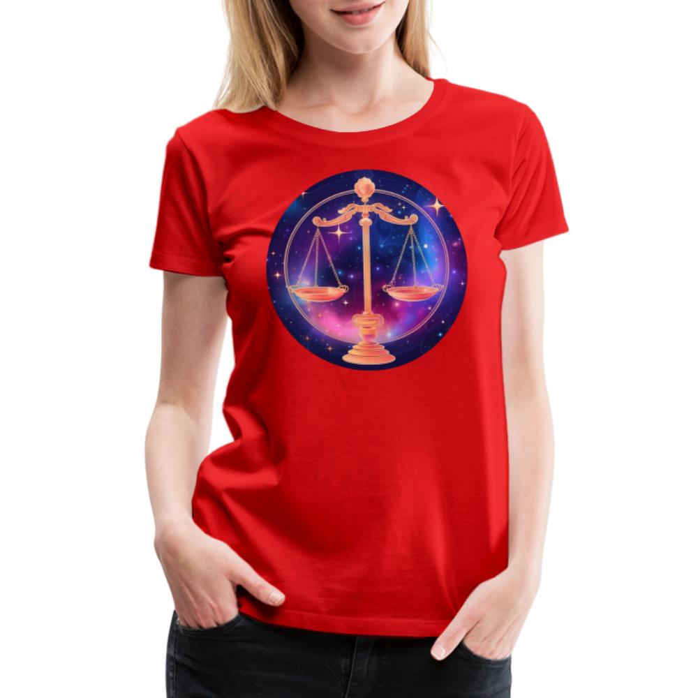 Women’s Magic Libra Premium T-Shirt - red