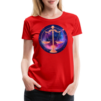 Thumbnail for Women’s Magic Libra Premium T-Shirt - red