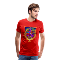 Thumbnail for Men's Psychedelic Premium T-Shirt - red