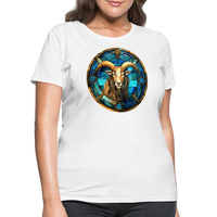 Thumbnail for Women's Mosaic Capricorn T-Shirt - white