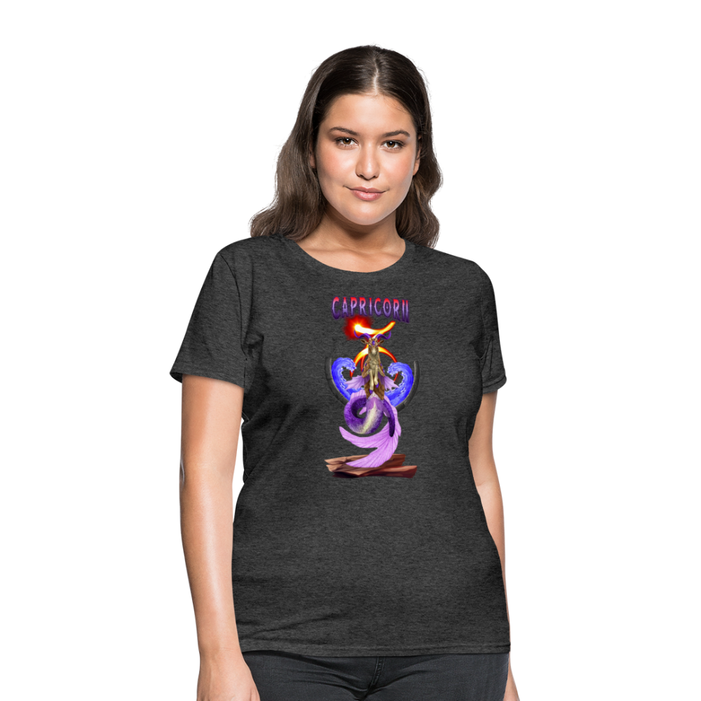 Astral Capricorn Women's T-Shirt - heather black