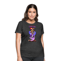 Thumbnail for Astral Capricorn Women's T-Shirt - heather black