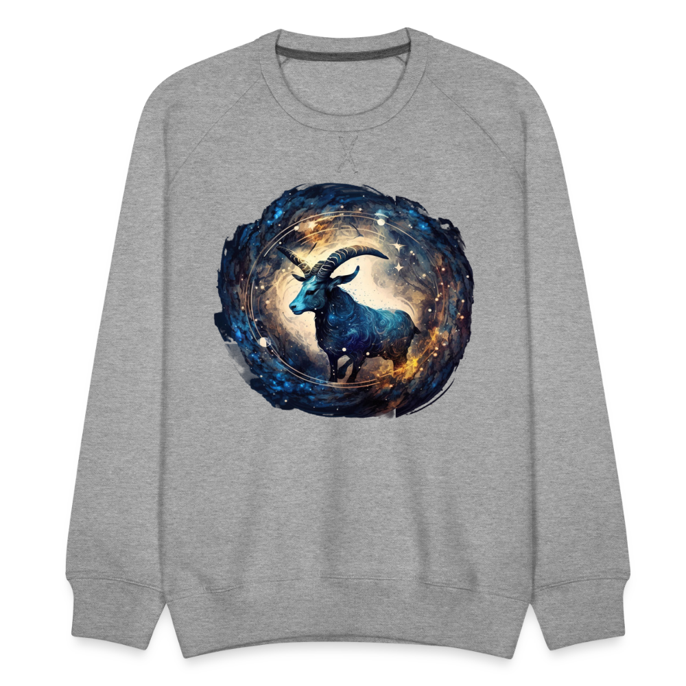 Men’s Mythical Capricorn Premium Sweatshirt - heather grey