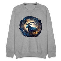 Thumbnail for Men’s Mythical Capricorn Premium Sweatshirt - heather grey