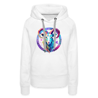 Thumbnail for Women’s Mythical Aries Premium Hoodie - white