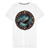 Thumbnail for Men's Mythical Scorpio Premium T-Shirt - white