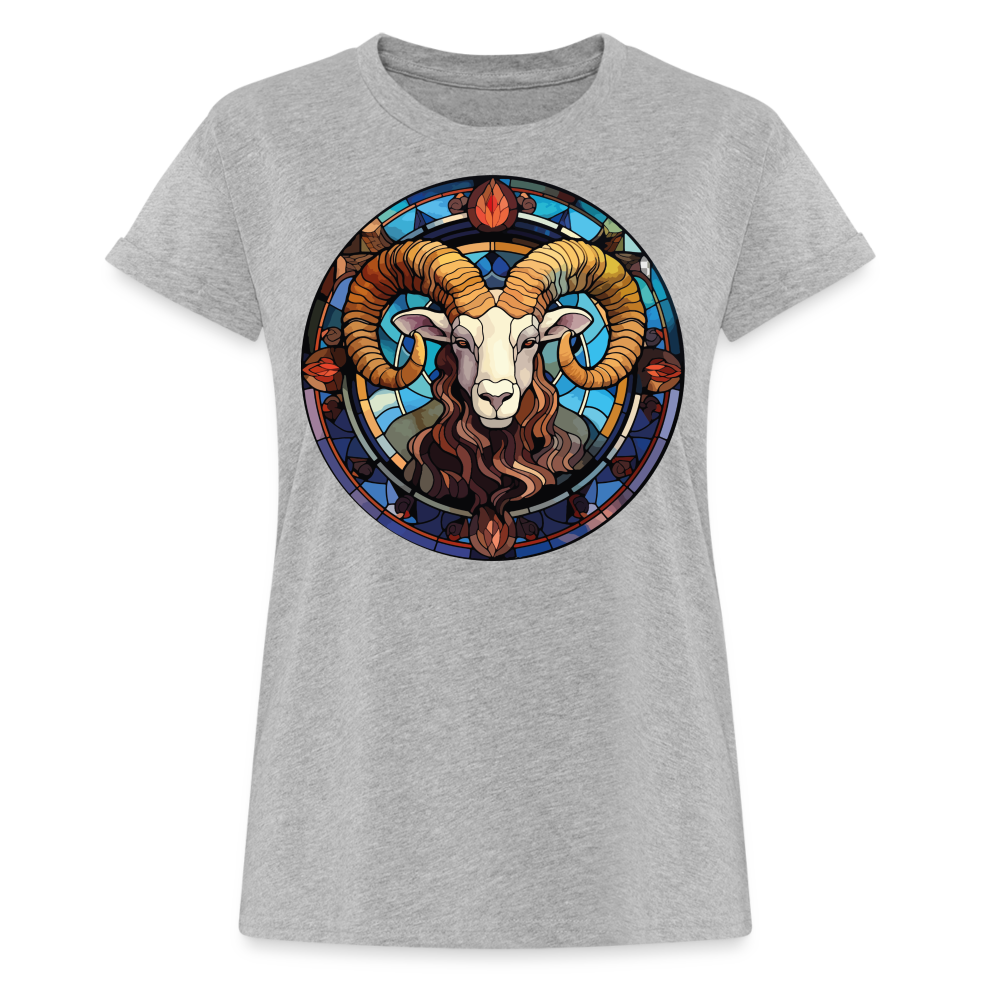 Women's Mosaic Aries Relaxed Fit T-Shirt - heather gray