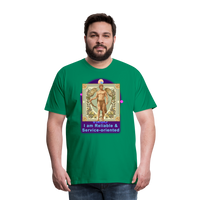 Thumbnail for Men's Mythical Virgo Premium T-Shirt - kelly green