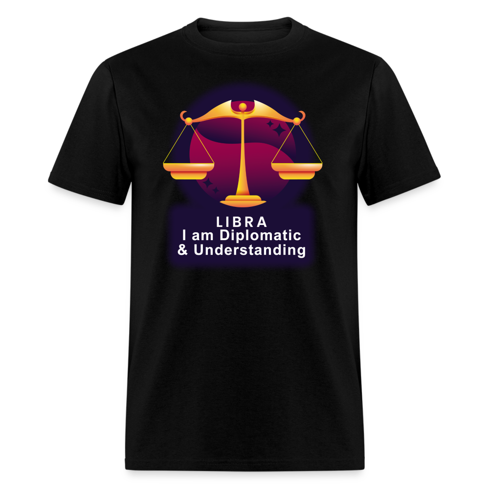 Men's Glow Libra Classic T-Shirt - black