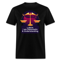 Thumbnail for Men's Glow Libra Classic T-Shirt - black