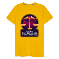 Thumbnail for Men's Glow Libra Premium T-Shirt - sun yellow