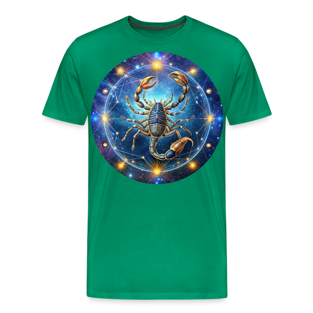 Men's Symbol Scorpio Premium T-Shirt - kelly green