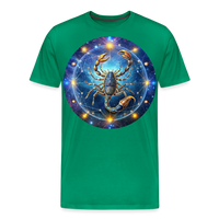 Thumbnail for Men's Symbol Scorpio Premium T-Shirt - kelly green