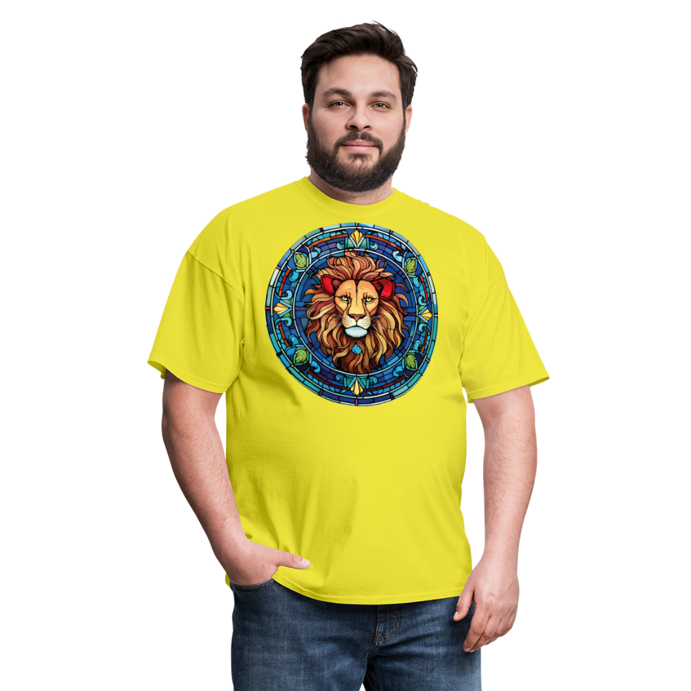 Men's Mosaic Leo Classic T-Shirt - yellow