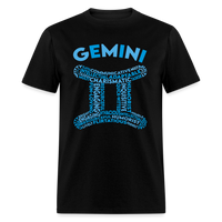 Thumbnail for Men's Power Words Gemini Classic T-Shirt - black