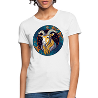 Thumbnail for Women's Mythical Capricorn T-Shirt - white