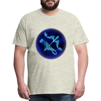 Thumbnail for Men's Sagittarius Premium T-Shirt - heather oatmeal