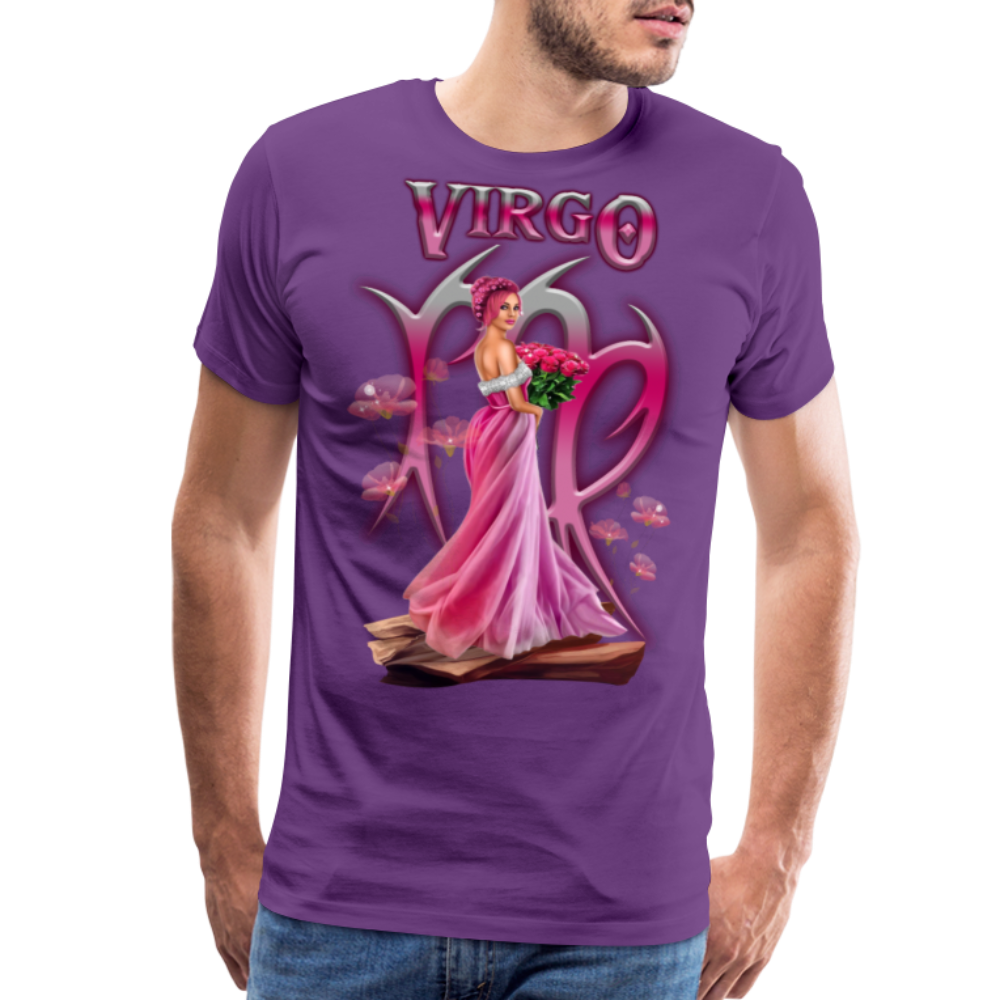 Men's Astral Virgo Premium T-Shirt - purple