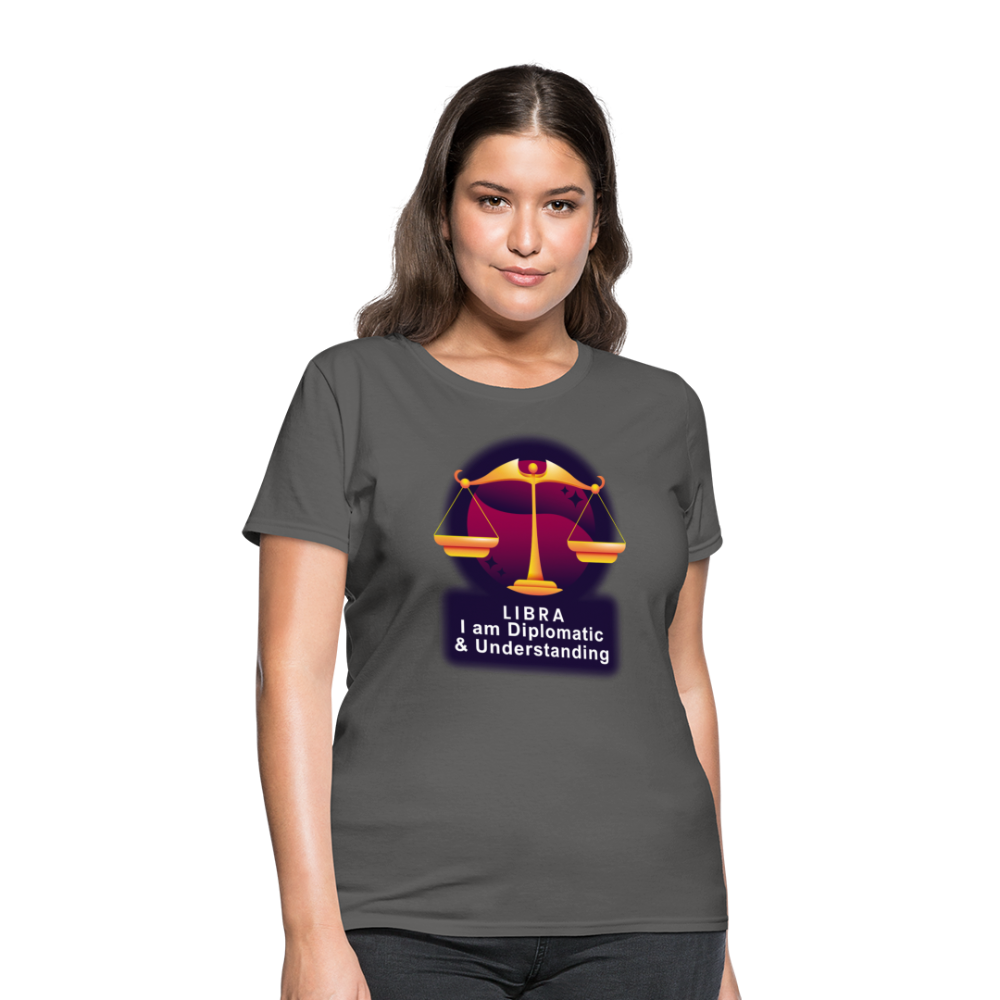 Women's Glow Libra T-Shirt - charcoal