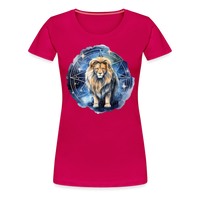 Thumbnail for Women's Mythical Words Leo Premium T-Shirt - dark pink